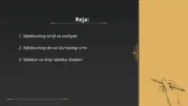 Tafakkur 2