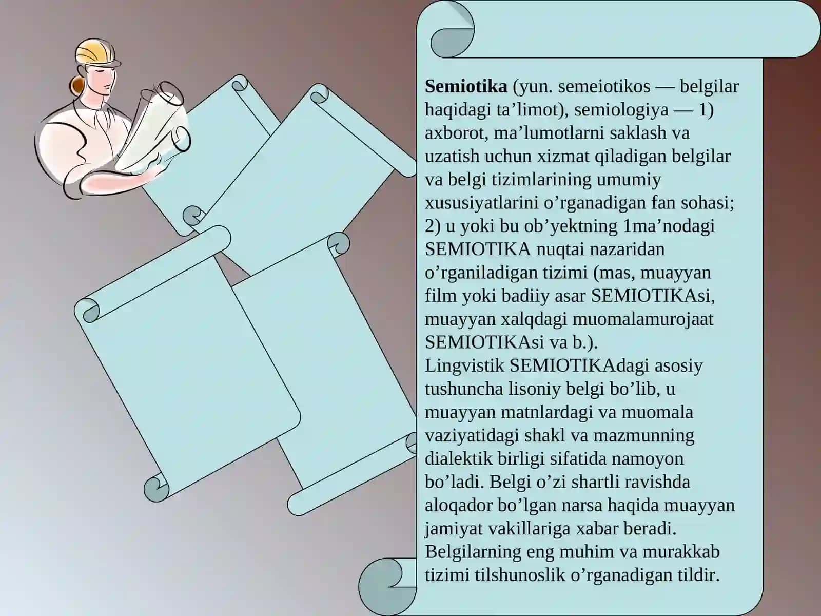 Semiotikahaqida umumiy tushuncha 2