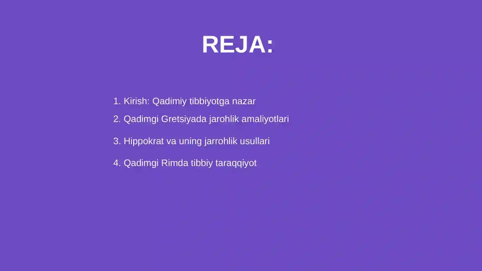 Qadimgi Gretsiyada va Rimda qadimiy jarohlik usullari 2