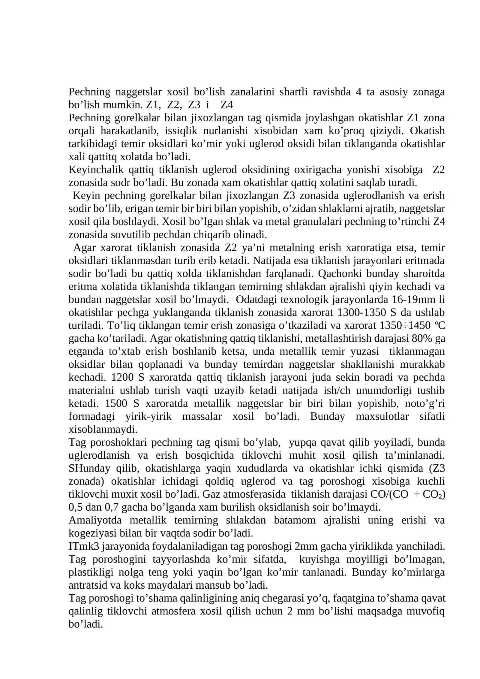 Grаnulаlаngаn cho’yan olish tехnologiyasi 2
