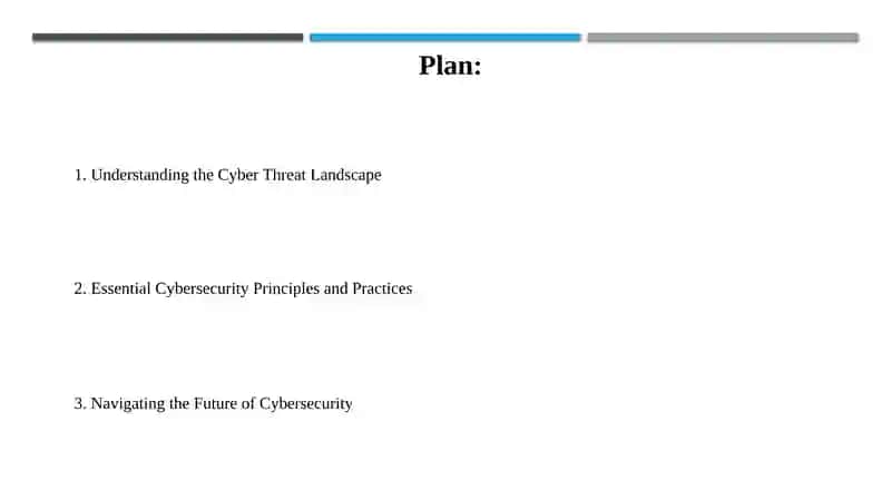 Cybersecurity in the age of the internet 2