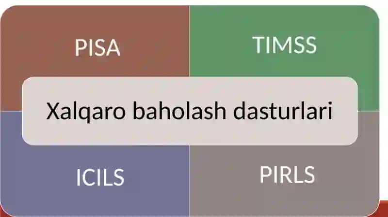 Ta’lim sifatini baholash boʻyicha xalqaro tadqiqotlar 2