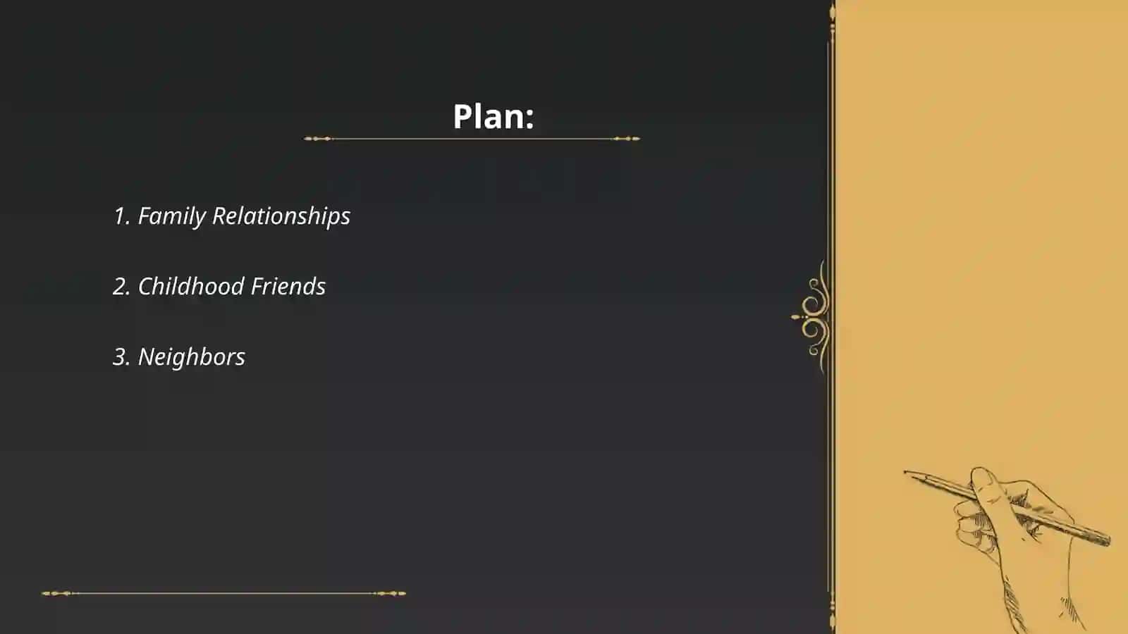 Family Relationships 2