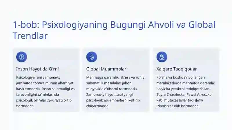 Psixologiya Fanining Kelajak Istiqbollari 2