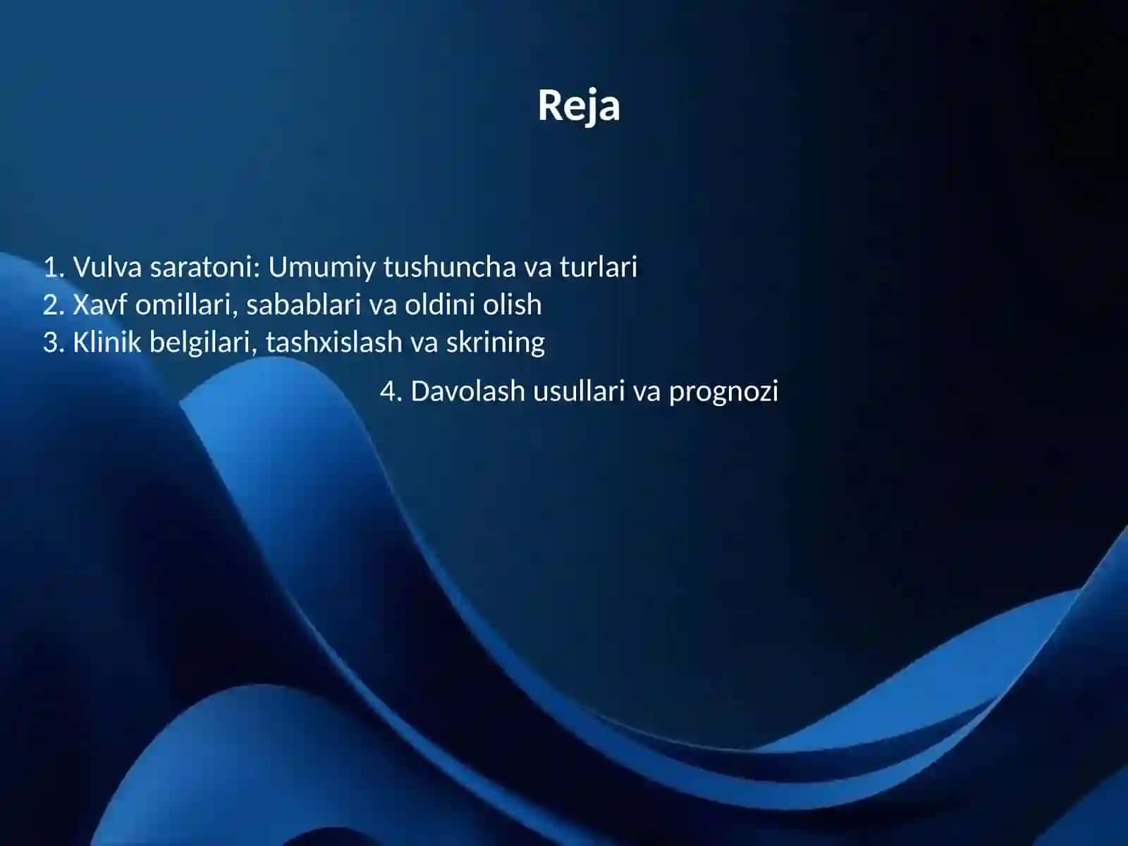 Ayollar jinsiy a'zolari o'smalari: Vulva saratoni 2