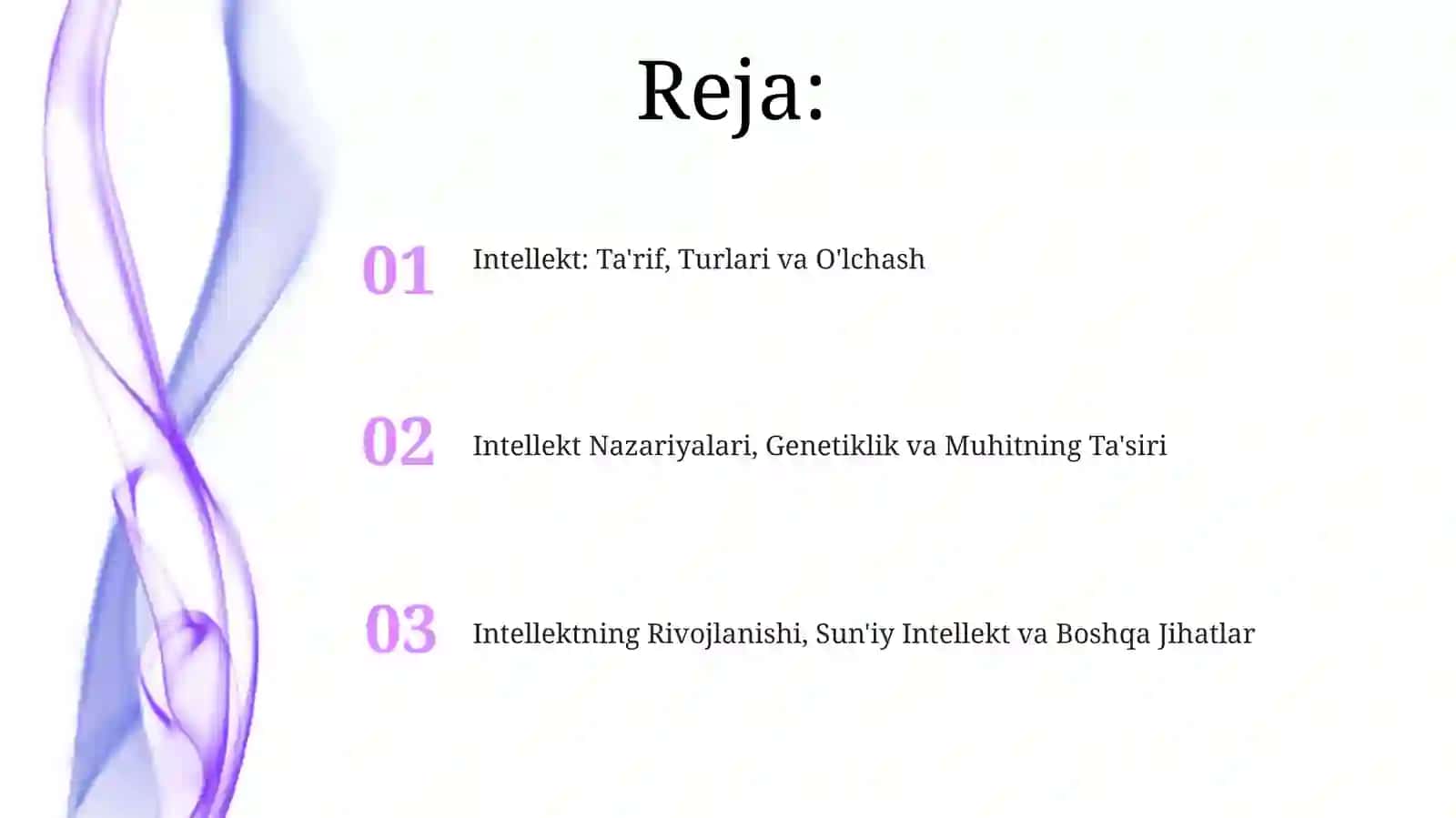 Intellekt: Ta'rif, Turlari va O'lchash 2