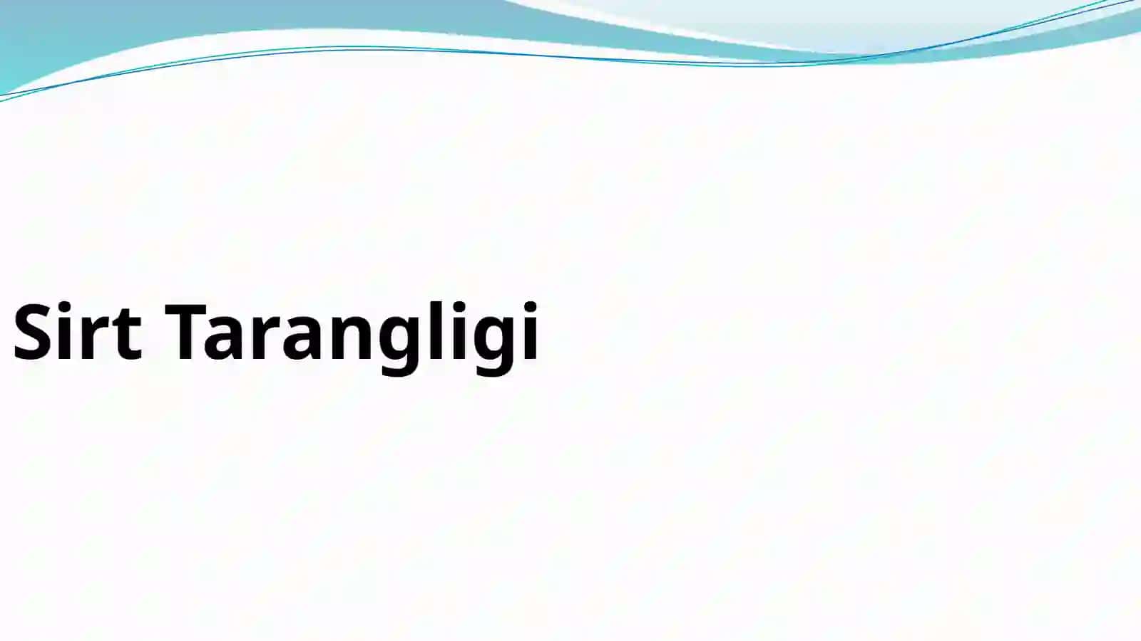 Suyuqliklarning sirt tarangligi 2