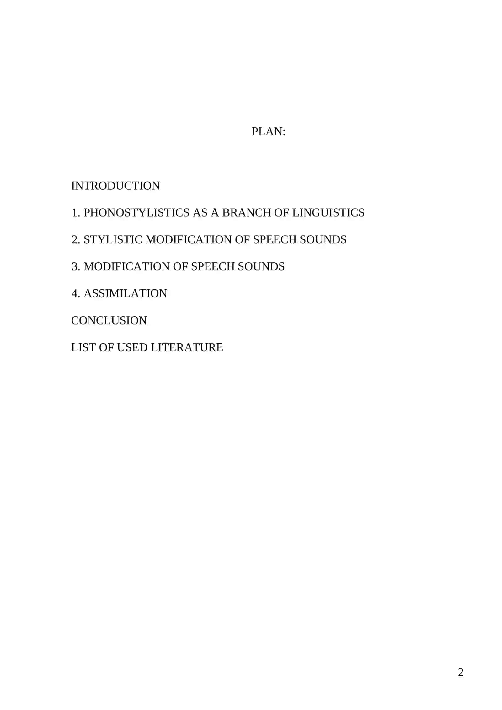 Stylistic modifications of speech sounds 2