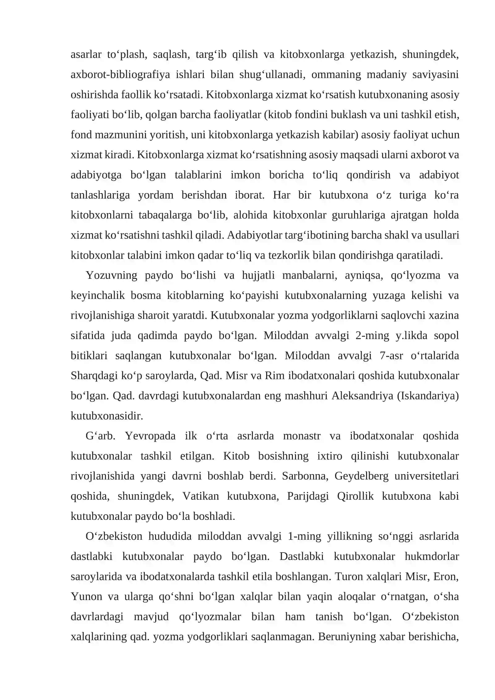 Kutubxona va muzey - ta`lim, tarbiya va axborot maskani 2