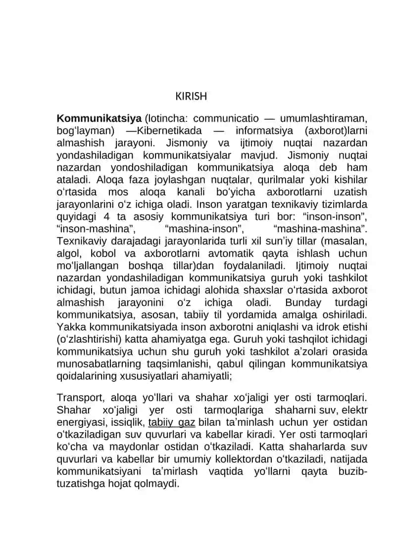 Ijtimoiy ishda kommunikatsiya. 2