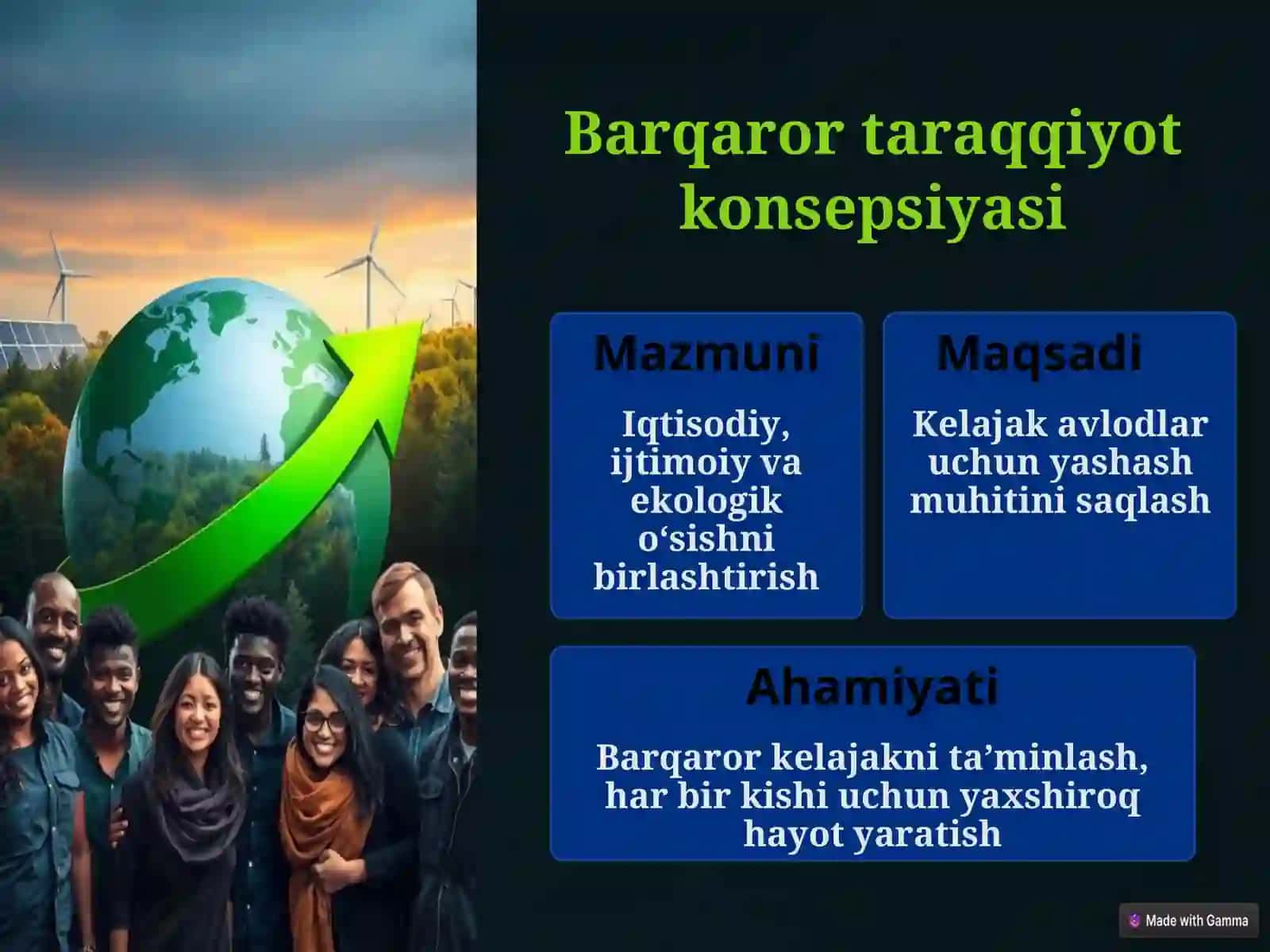 Global jarayonlar va barqaror taraqqiyot falsafasi 2