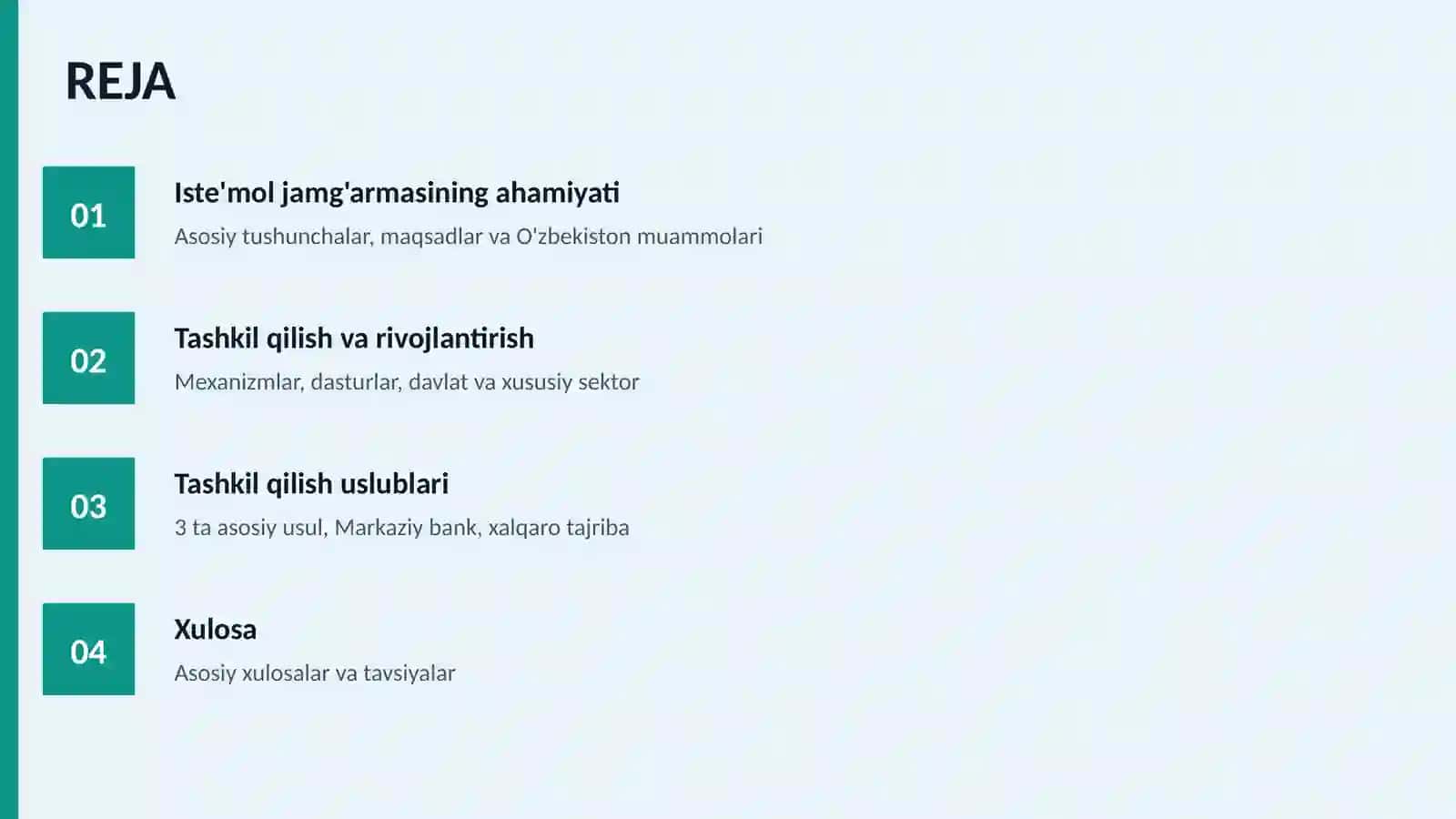 Iste'Mol va Jamgʻarma 2