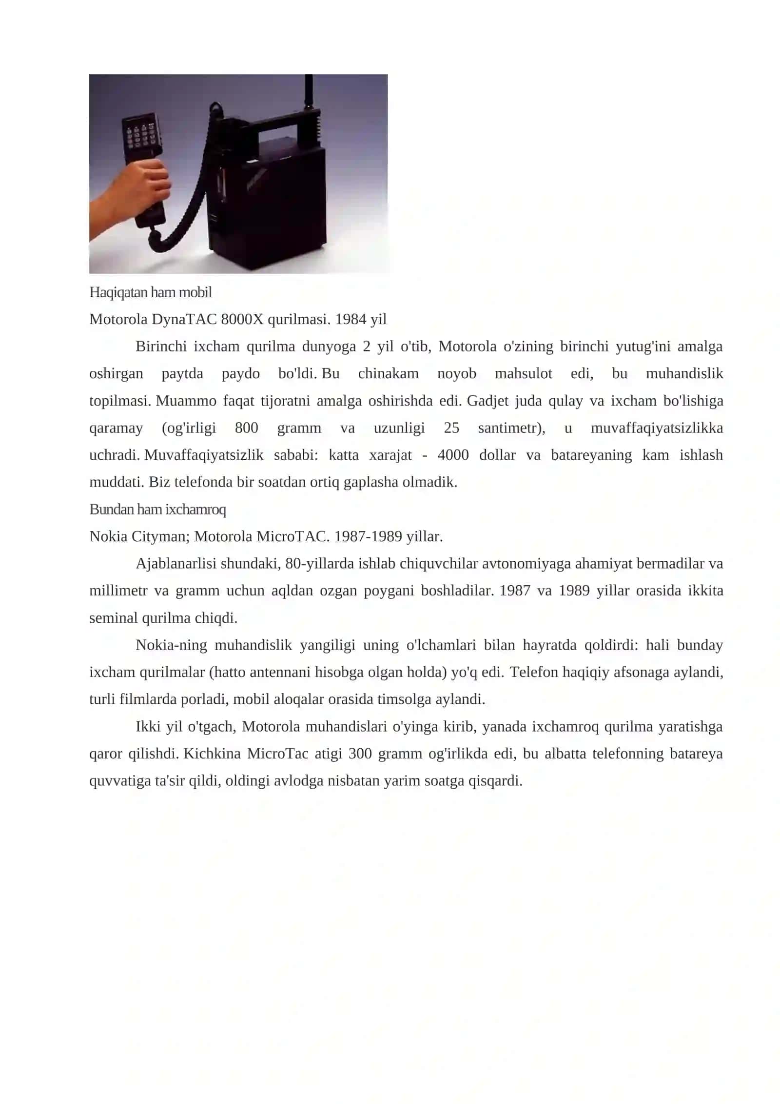 Asosiy tushunchalar va ta'riflar. Wi-Fi texnologiyasi, ishlash printsipi, afzalliklari va kamchiliklari, qo‘llanilishi 2