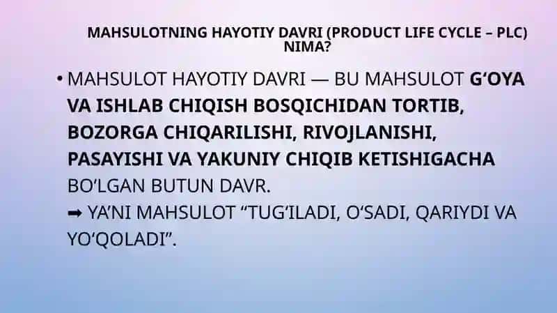 Hayotiy Davr Xarajatlari 2