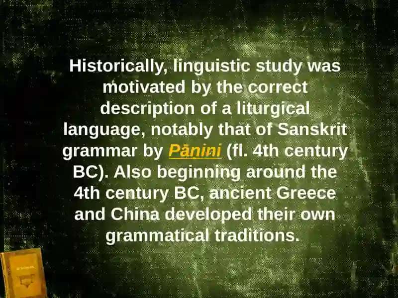 History of Linguistics 2