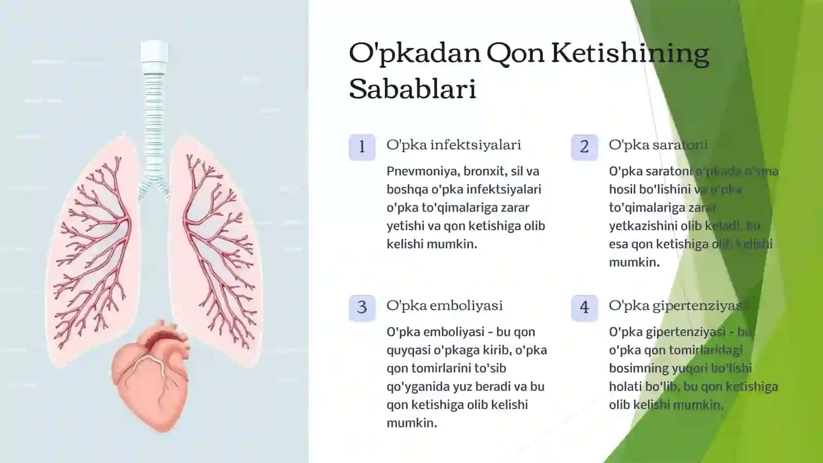 O'pkadan Qon Ketishi 2
