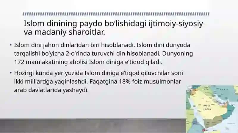 Islomdinining tarixi va mohiyati 2