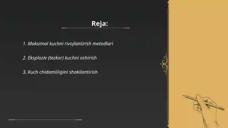 Maksimal kuchni rivojlantirish 2