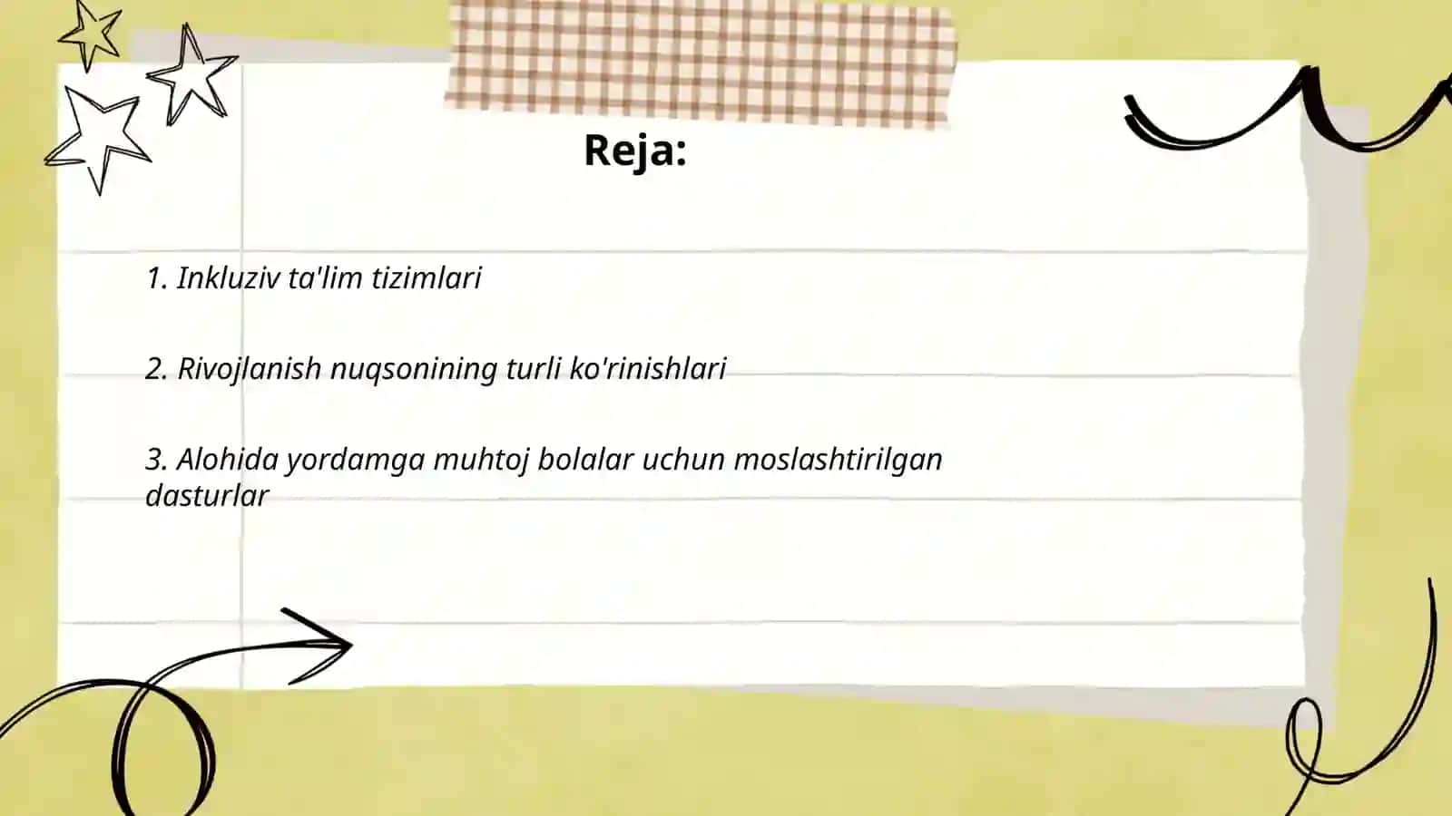 Inkluziv ta'lim tizimlari 2