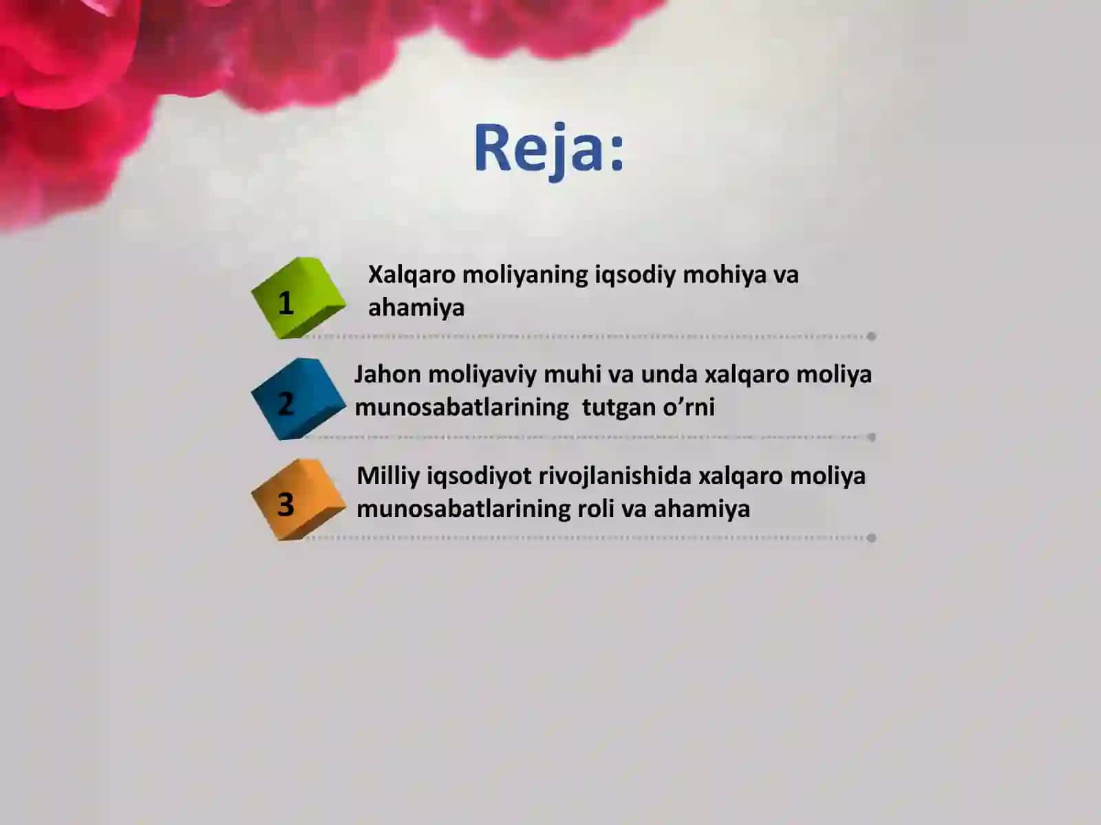 Xalqaro moliya 2