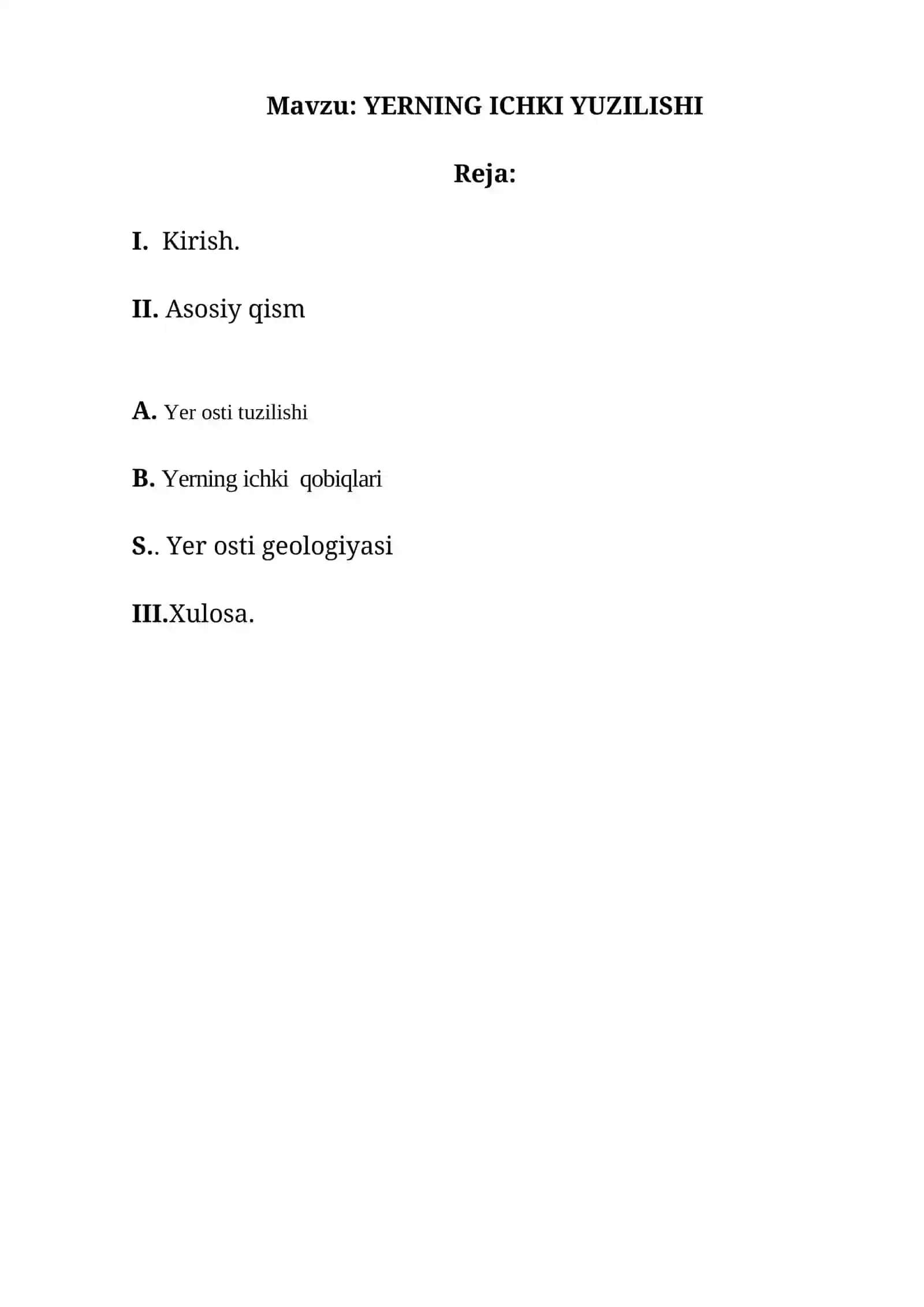 YERNING ICHKI YUZILISHI 2