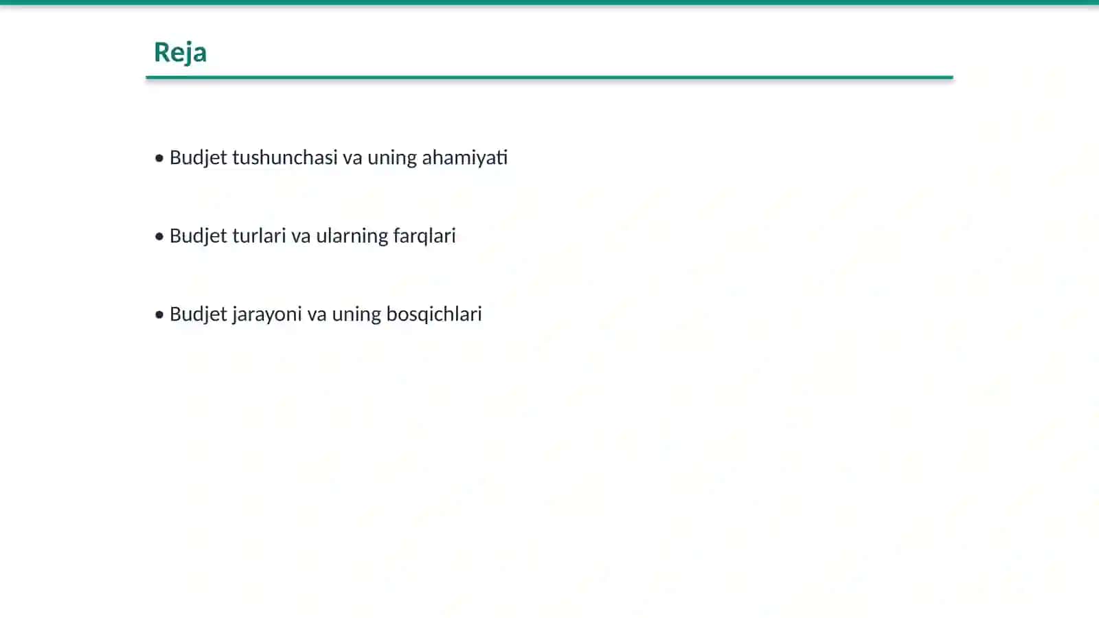 Fundamental budjet konsepti 2