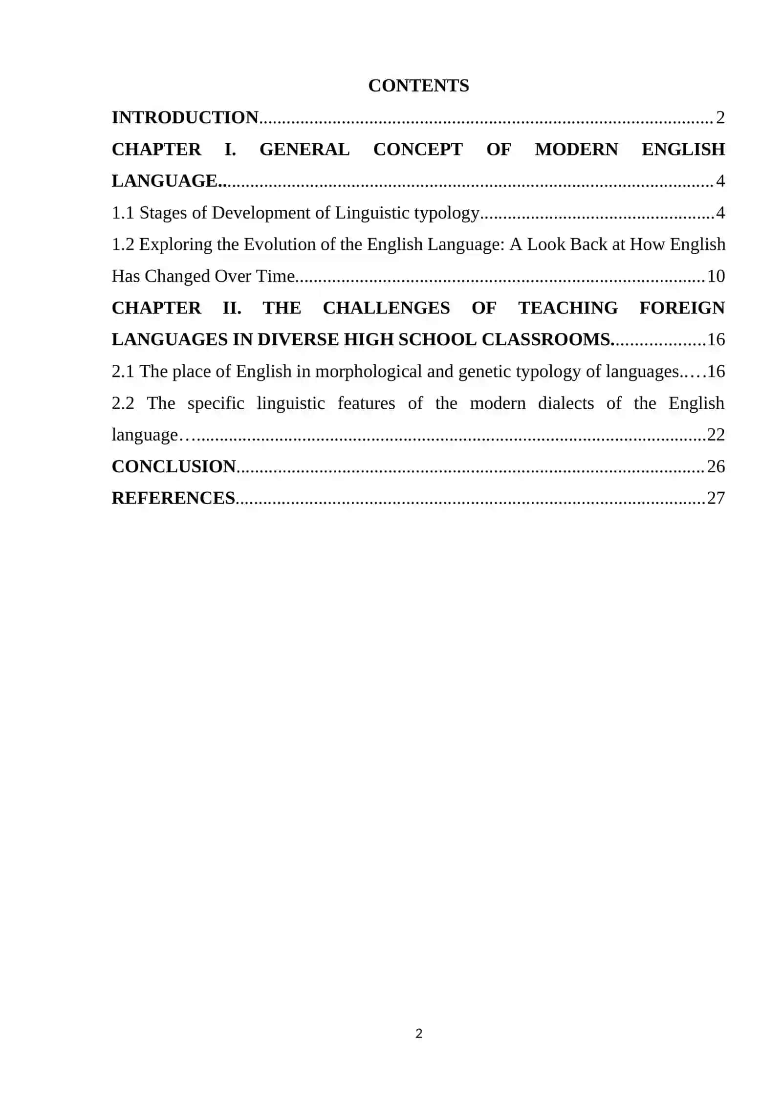 FOREIGN LANGUAGES IN DIVERSE HIGH SCHOOL CLASSROOMS 2