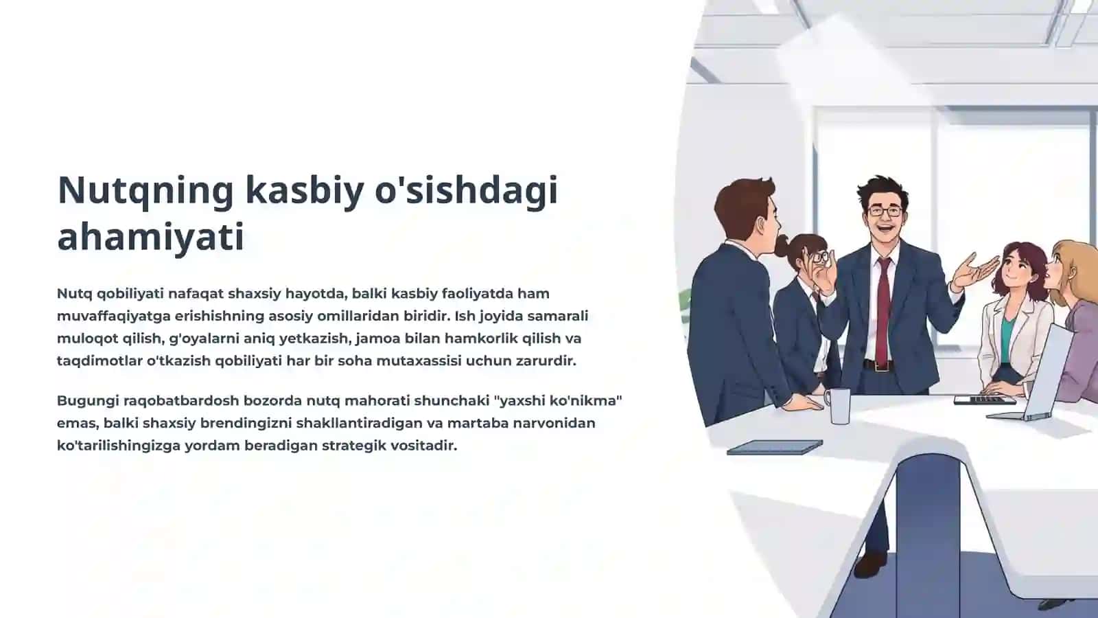Nutq va kasb Muvaffaqiyat kaliti 2