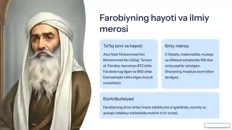 Abu Nasr Farobiyning pedagogik qarashlari 2