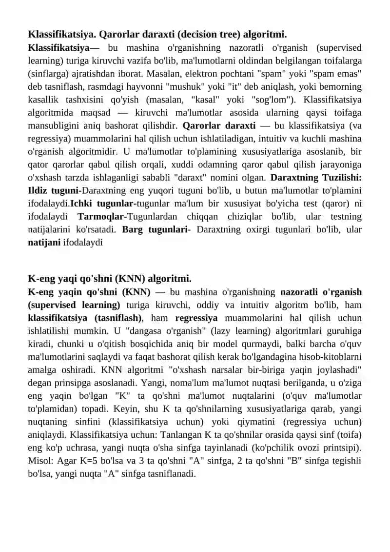 Chiziqli regressiya algoritmi 2