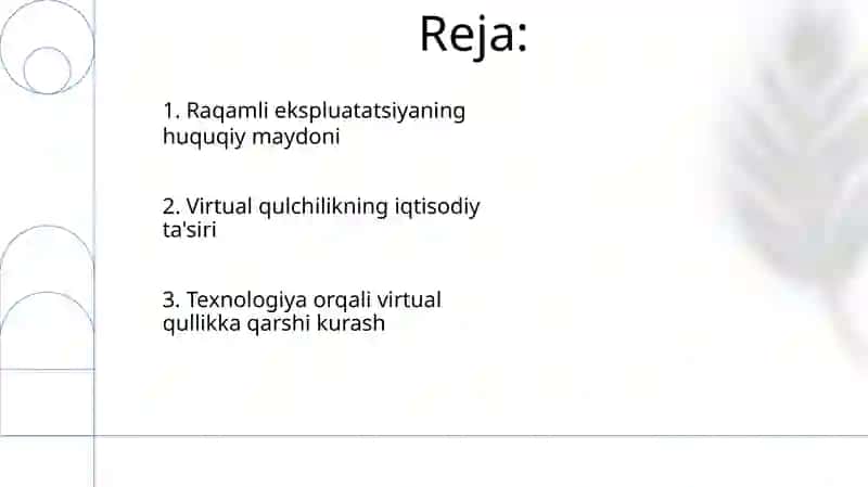 Virtual tutqunlikka qarshi kurash 2