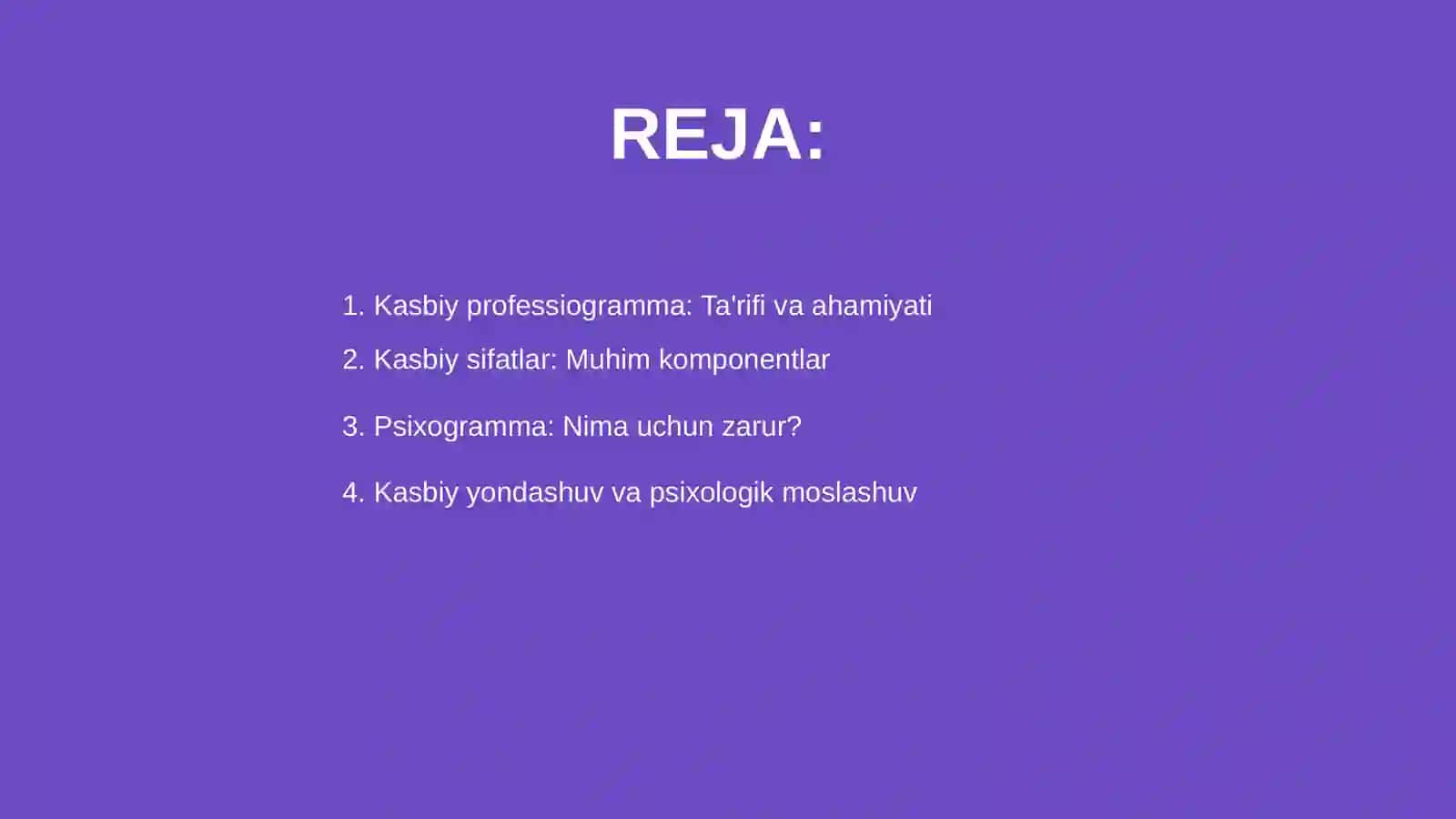 Kasbiy professikgramma va psixogramma 2