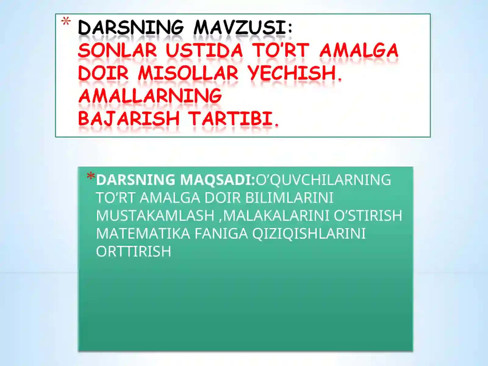Matematika Faniga Qiziqishlar 2