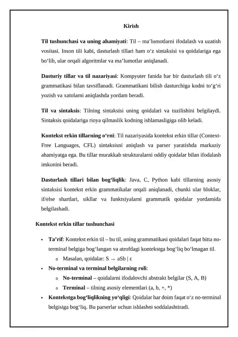Til protsessorlarining umumiy tuzilishi 2