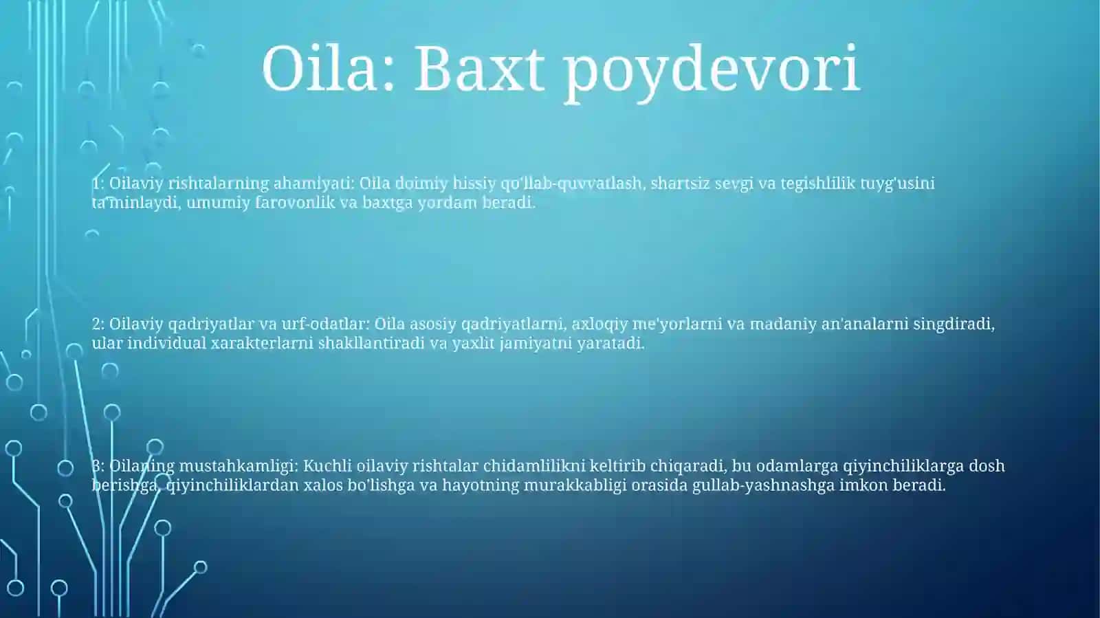 Mening Oilam-Mening Baxtim 2