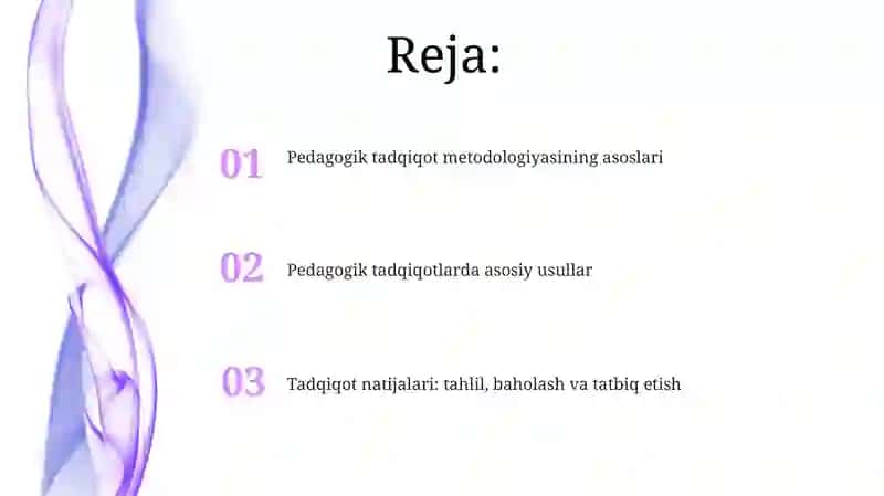 Pedagogika fanining ilmiy tadqiqot metodlari 2