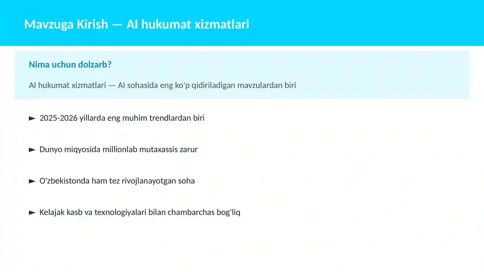 AI AMALIY SOHALARDA 2