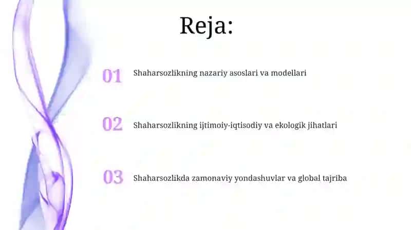 Shahar qurilishi va geografiya 2