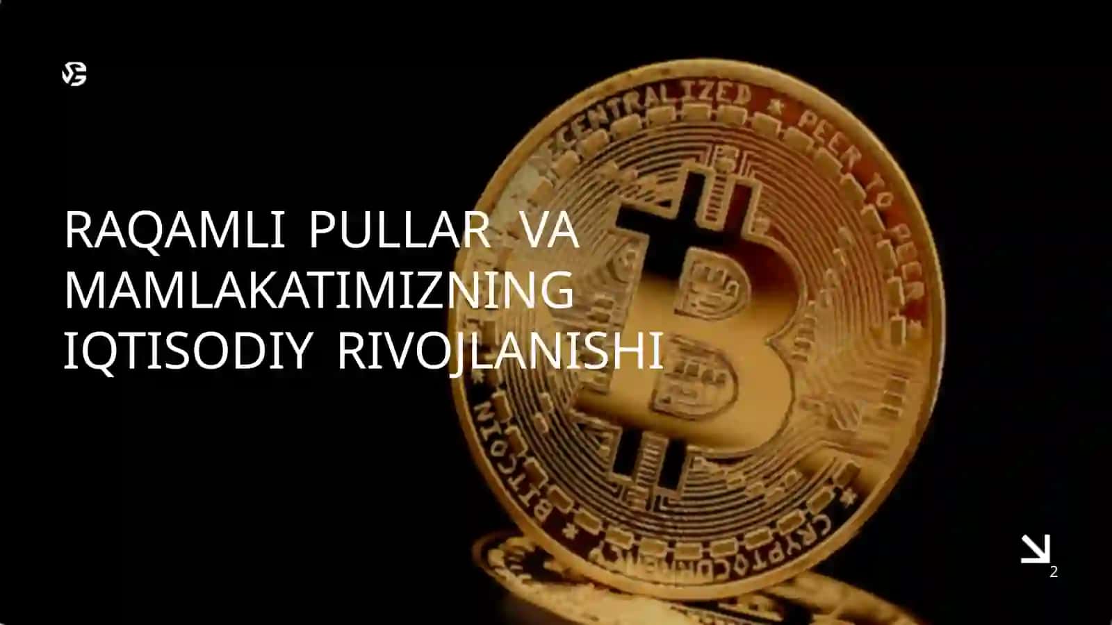 Iqtisodiyot va raqamli pullar 2