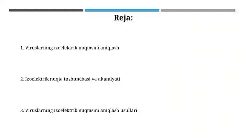 Viruslarni izoelektrik nuqtasini aniqlash 2