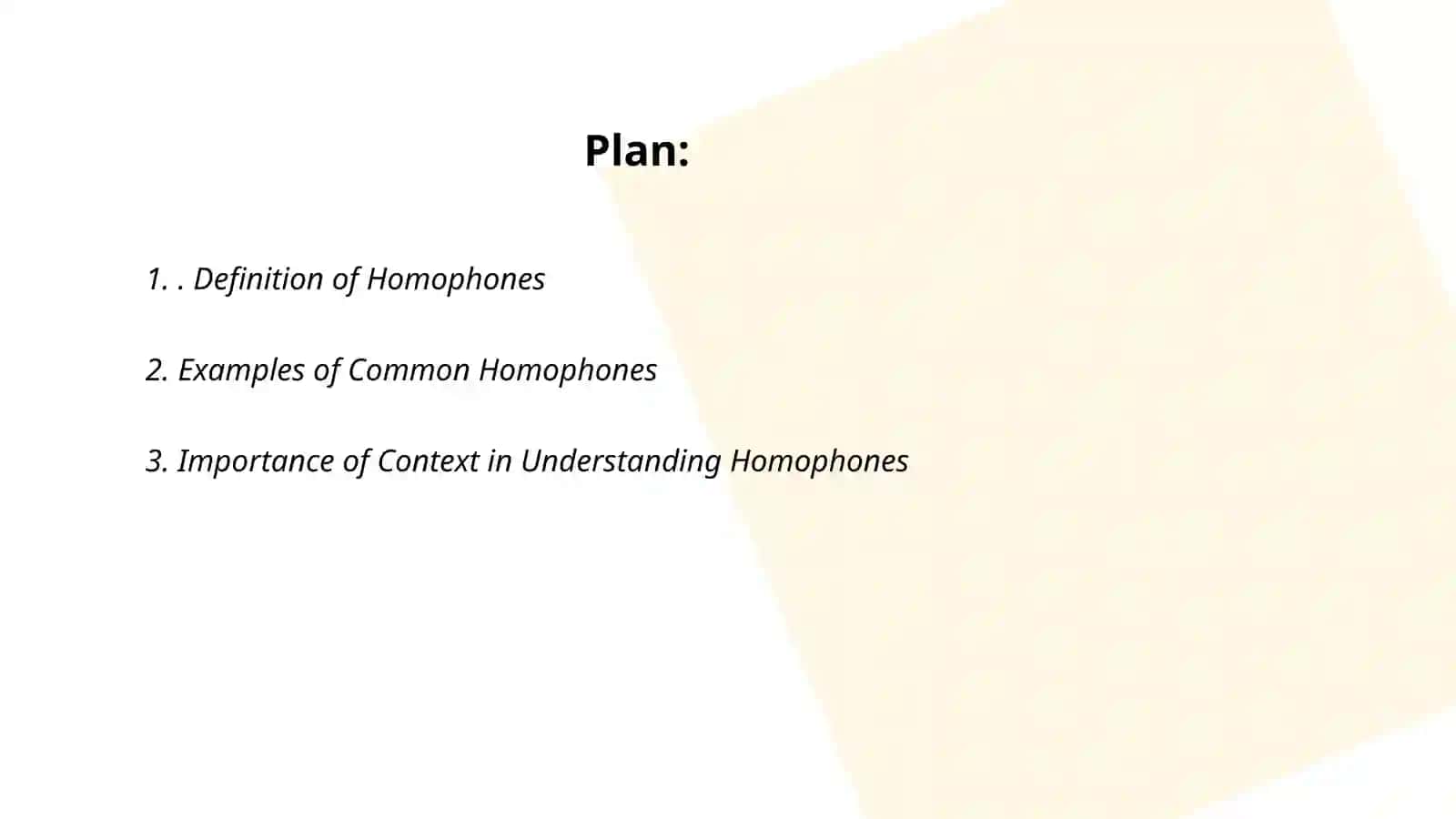 Homophones and Homographs 2