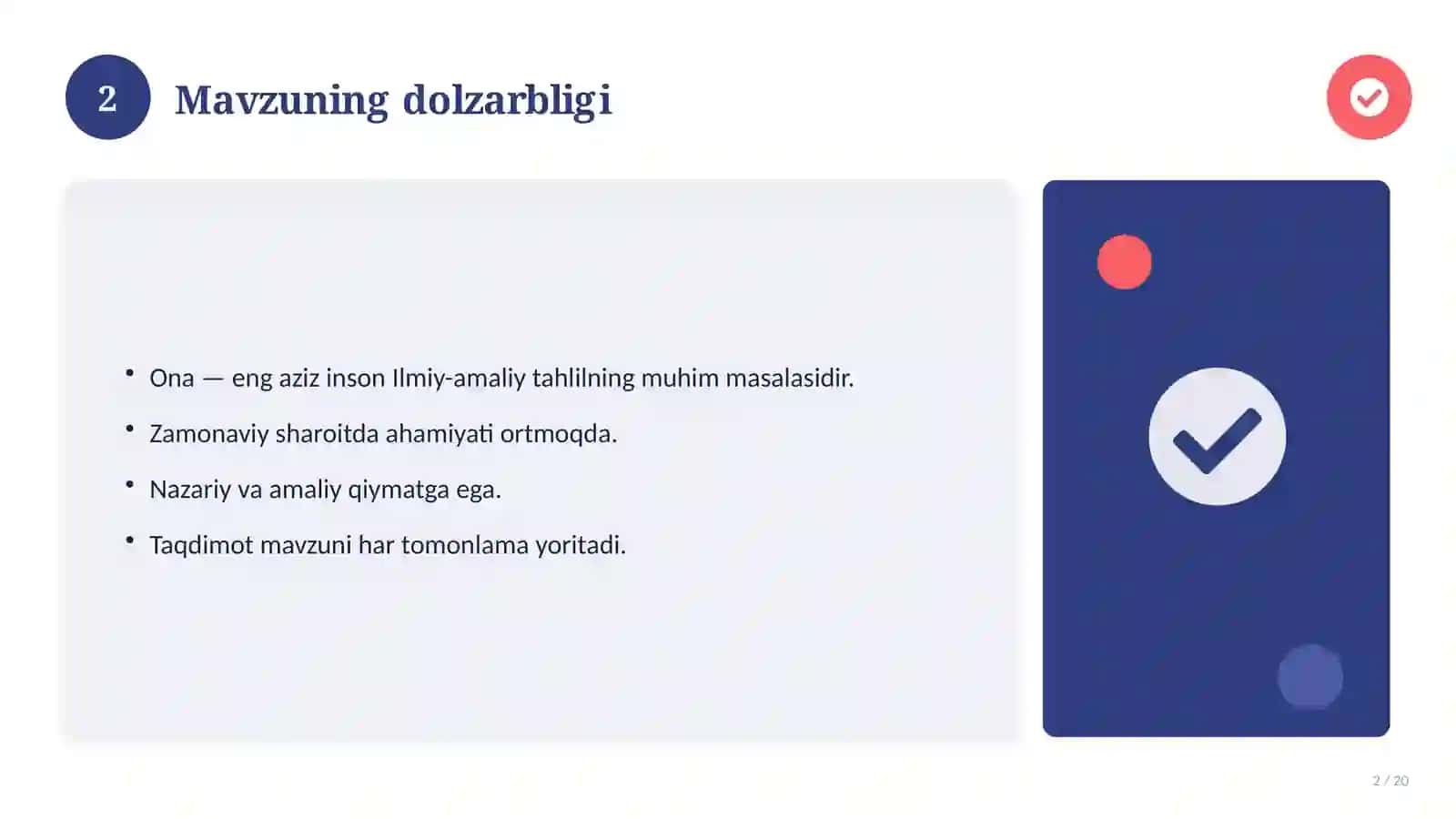 Ona — eng aziz inson 2