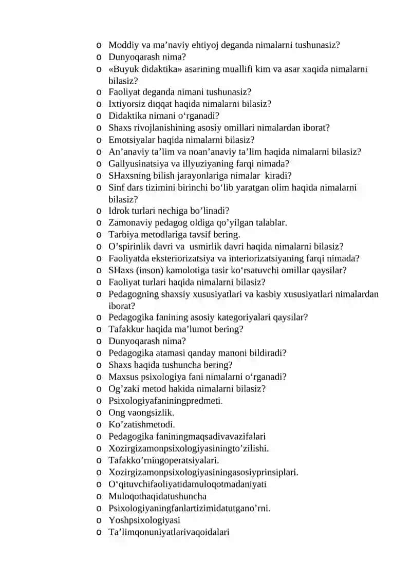 YNS Pedagogika va Psixologiya 2