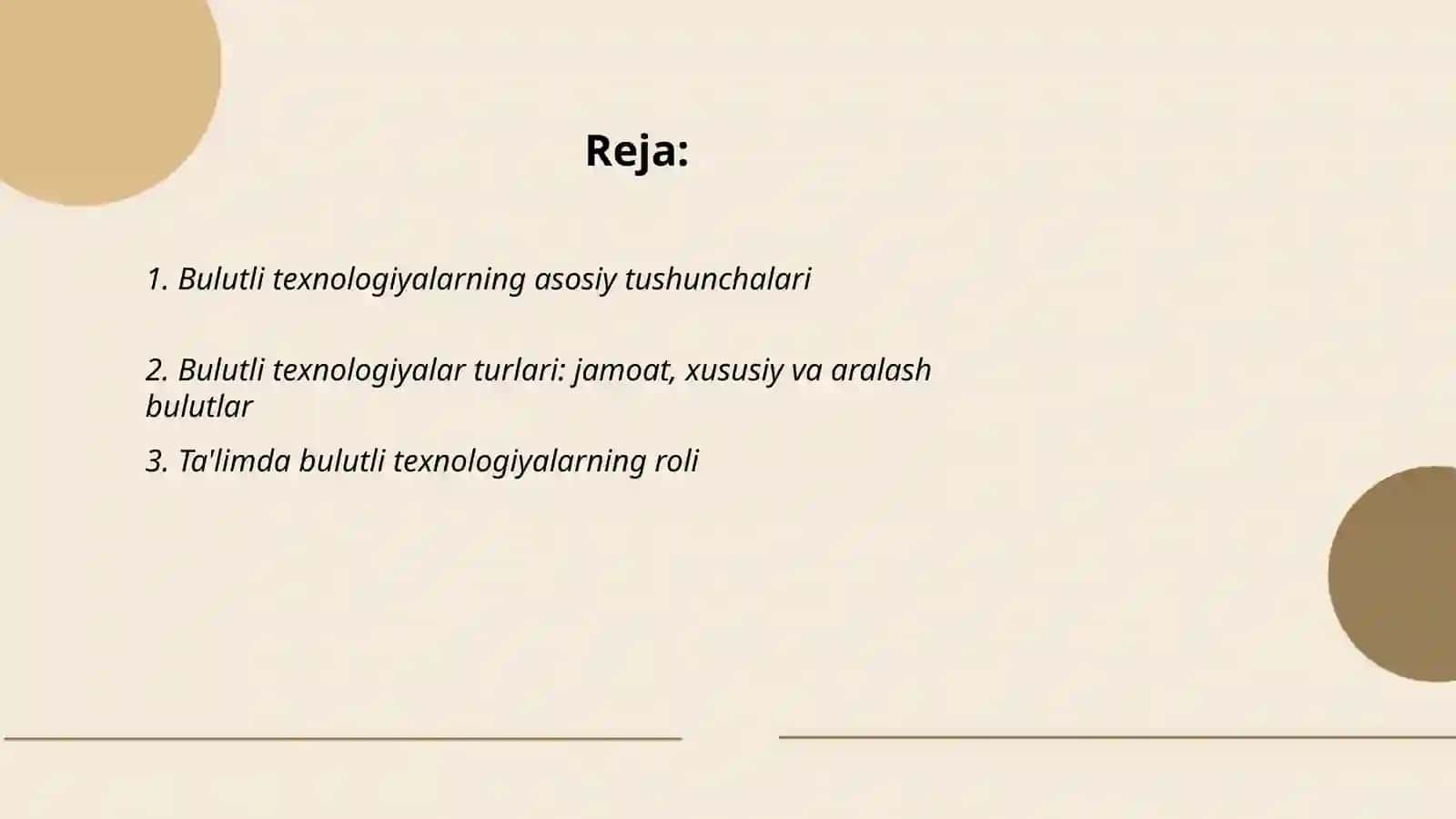 Kasbiy faoliyatda bulutli texnologiyalar va ularning taʼlimiy imkoniyatlari 2
