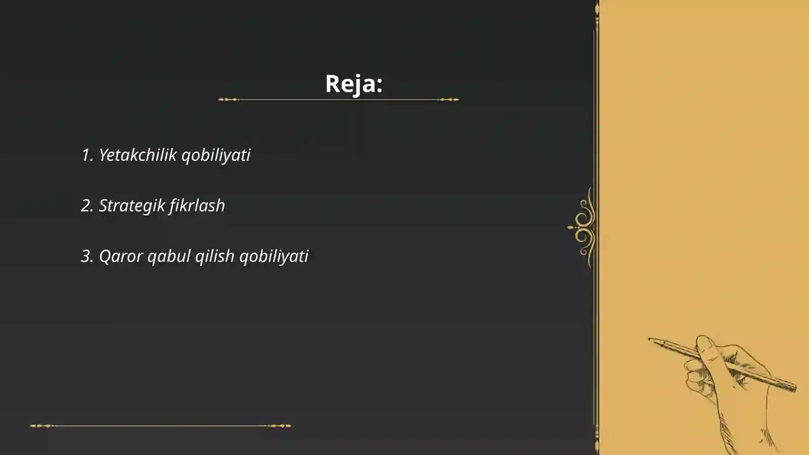 Yetakchilik qobiliyati 2