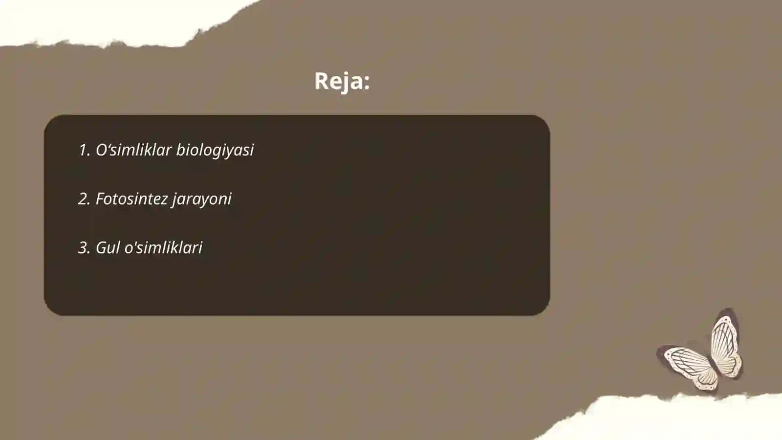 Oʻsimliklar dunyosi 2