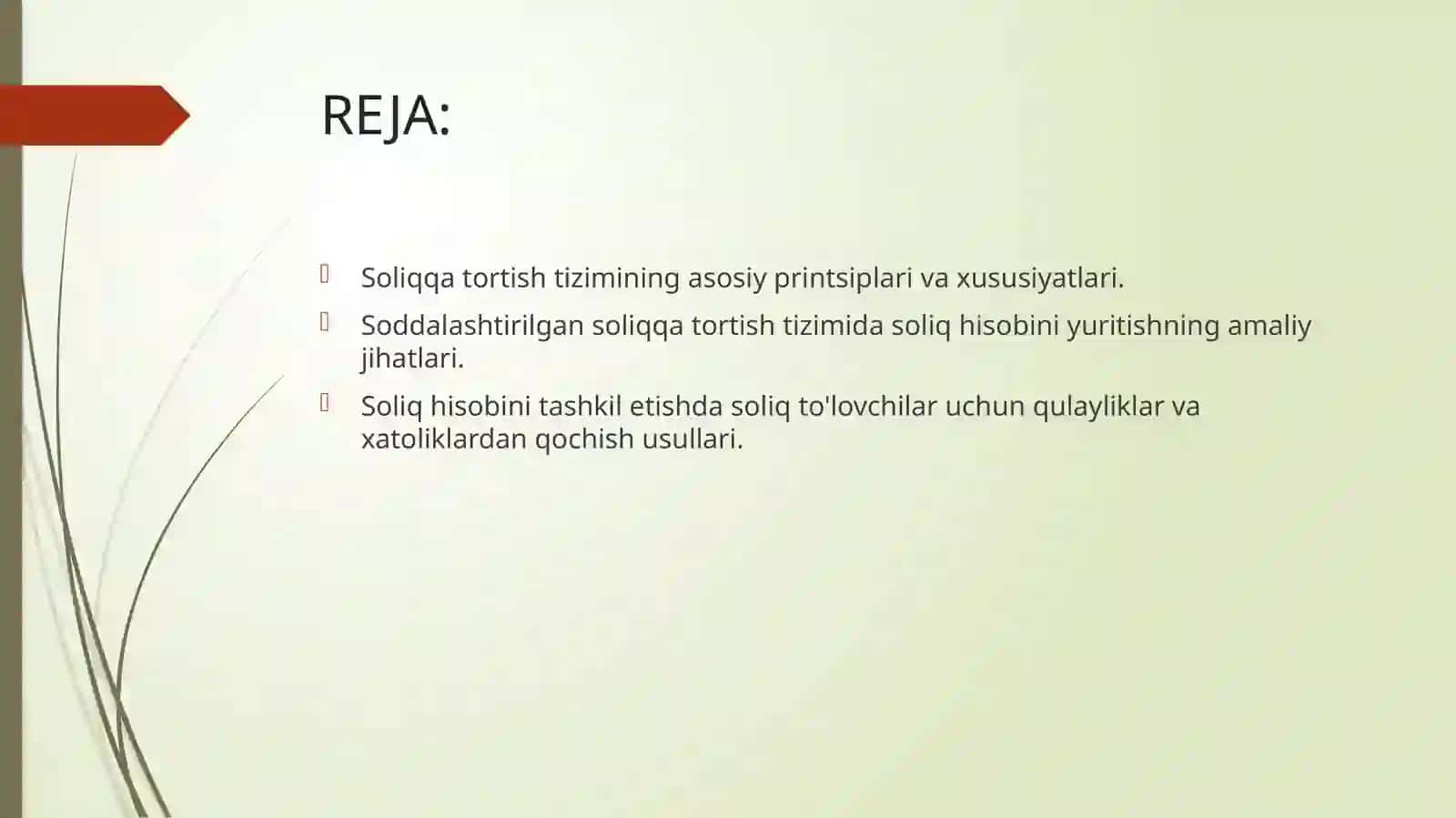 Soddalashtirilgan soliq-qator tizimida soliq hisobini tashkil etish va yuritish 2