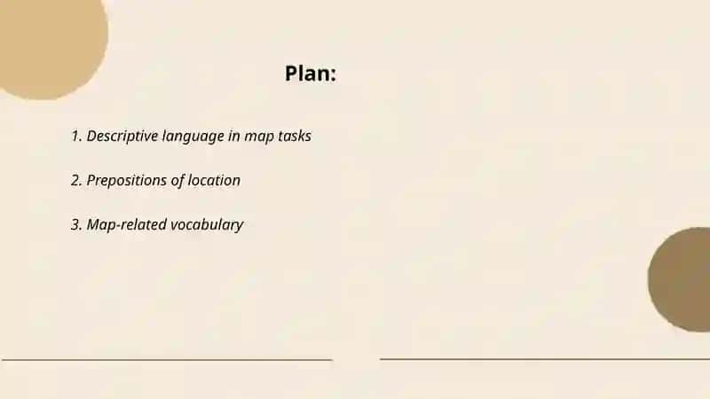 Language used in map task 2