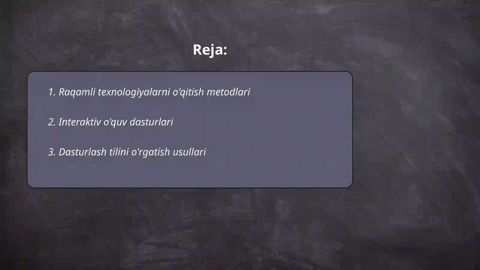 Raqamli texnologiyalarni o'qitish metodlari 2
