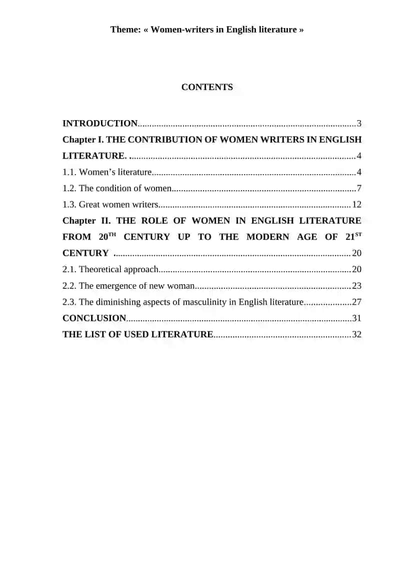 Women-writers in English literature 2